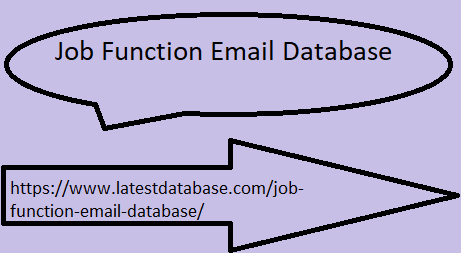 Job Function Email List