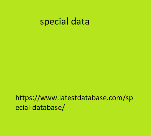 special data