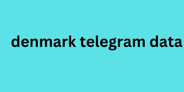 denmark telegram data