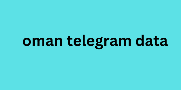 oman telegram data