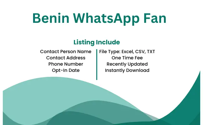 Benin whatsapp fan